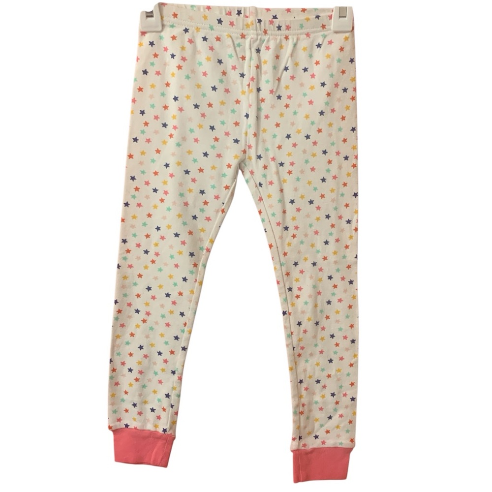 Carter's Starry Pajama Bottoms with Pink Cuffs Baby Girl 5T